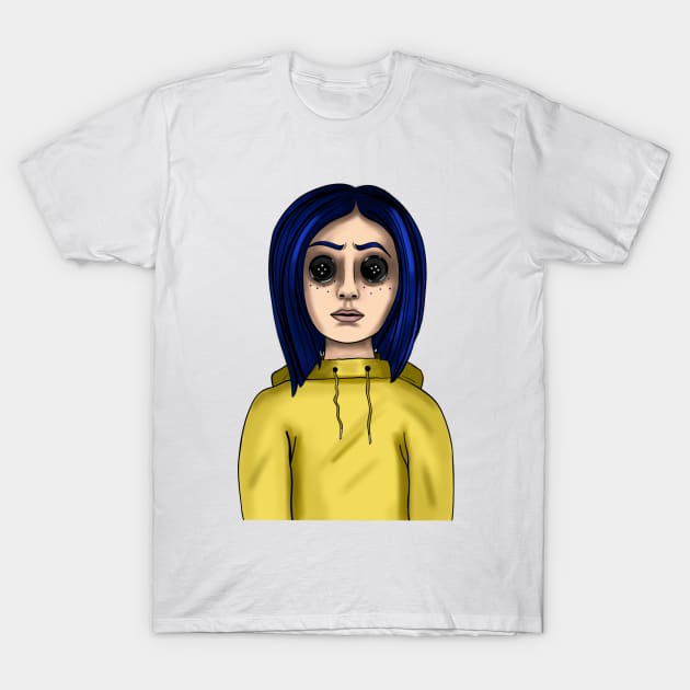 Coraline T-Shirt by torirosenbaum